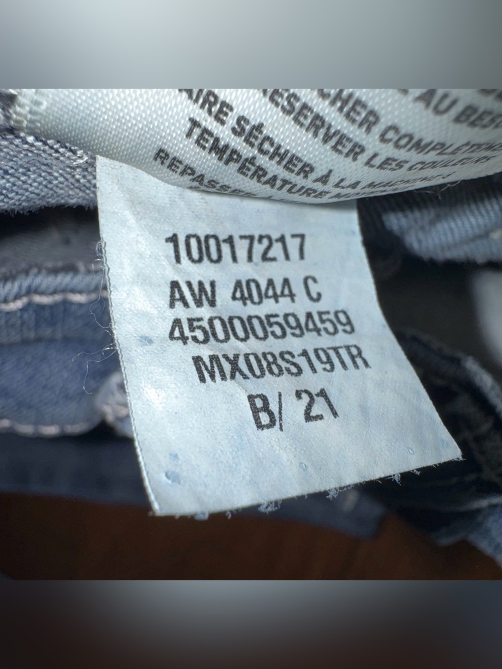Ariat Real Denim Jeans Size 30x30 Cutoffs Raw Hem Thick Stitch Western Flaws - Picture 8 of 13
